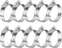 Collier de serrage inox : 10mm-25mm