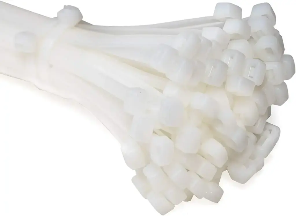 Collier colson Blanc 500mmx3,8mm (Longueur=300mm)