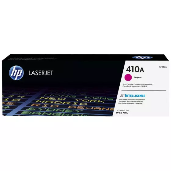 Cartouche de toner magenta authentique HP LaserJet 410A