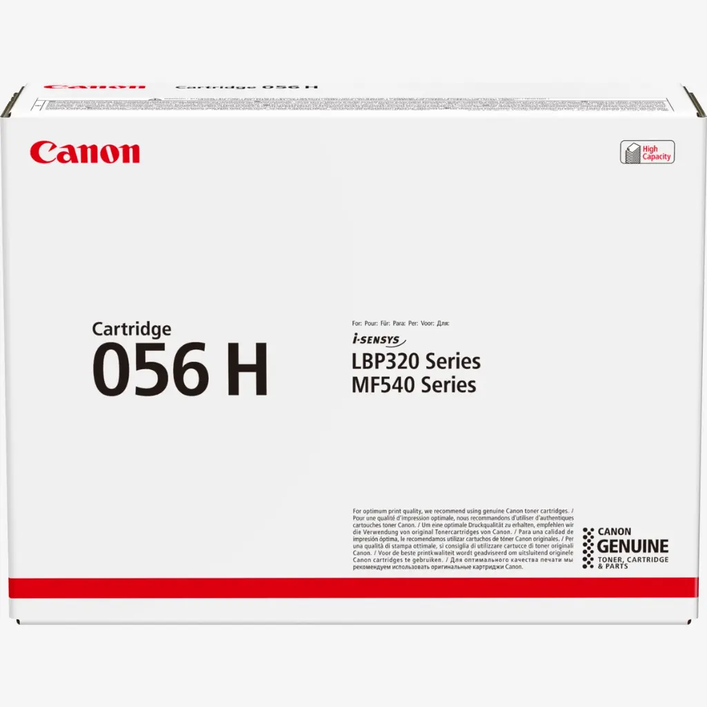 Toner Canon 056H noir authentique
