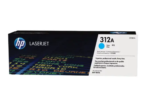 [CARTO63] Cartouche de toner cyan authentique HP LaserJet 312A