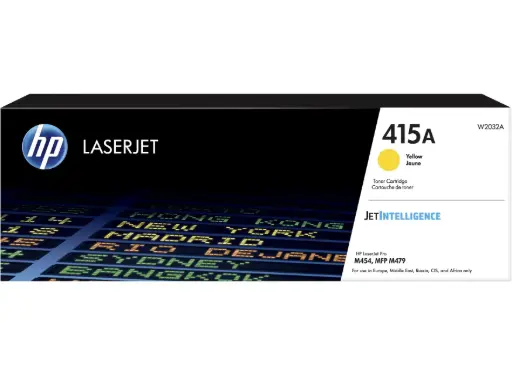 [CARTO69] Cartouche de toner jaune authentique HP LaserJet 415A